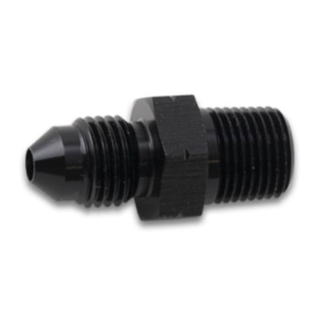 Vibrant Performance Straight 10 AN Male to 3/4-14 in BSPT Male Adapter - Black