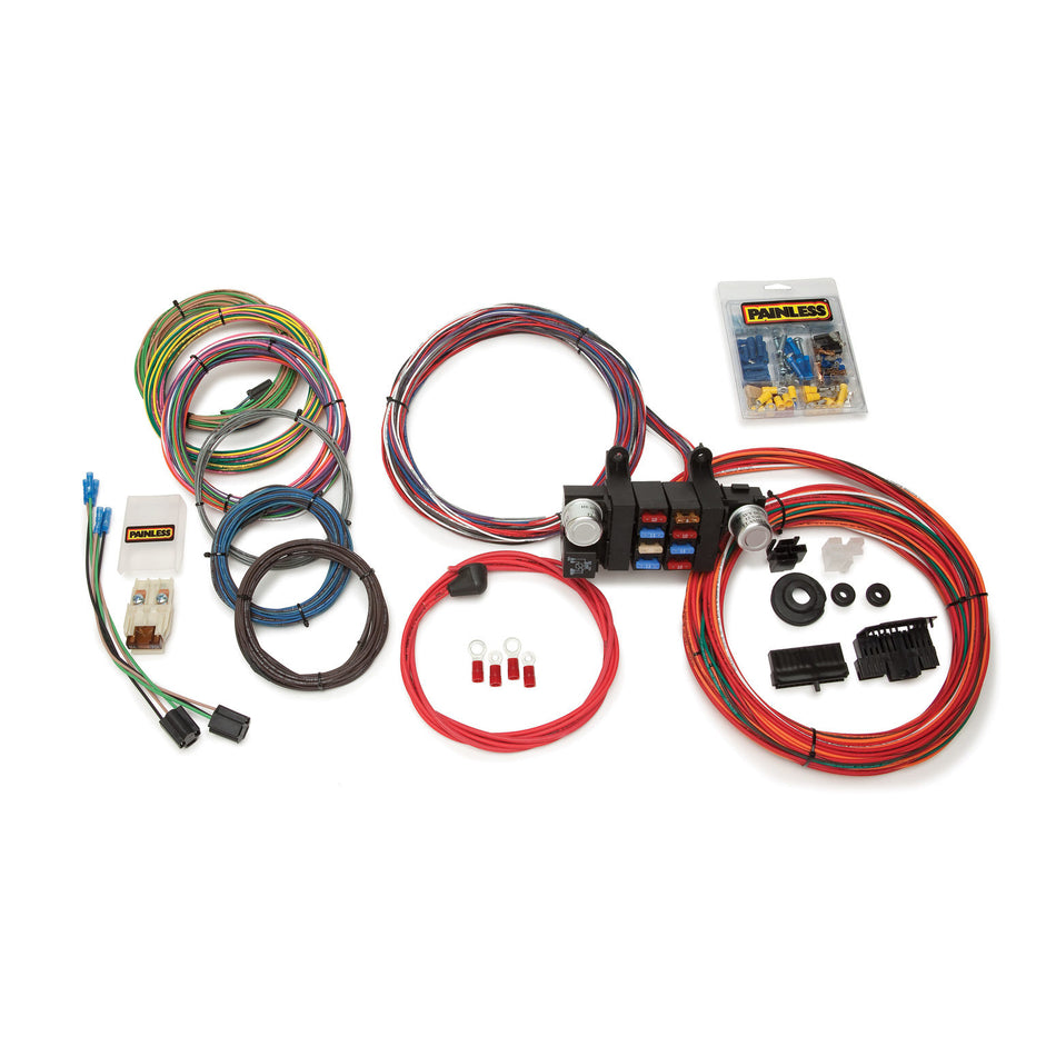 Painless Performance Basic Customizable Chassis Harness - 18 Circuits