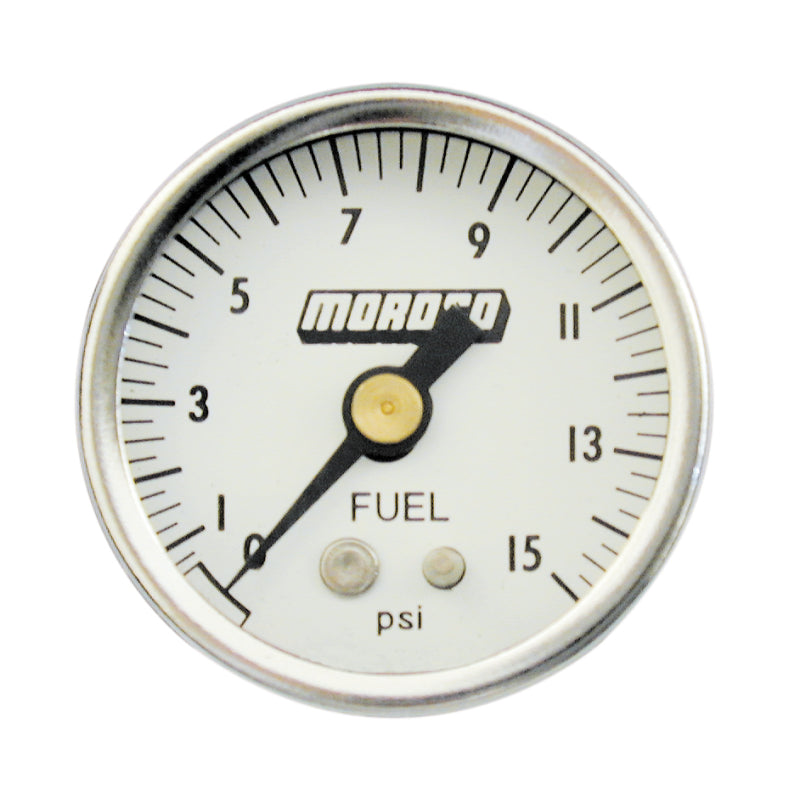 Moroso Fuel Pressure Gauge - 0 - 15 PSI