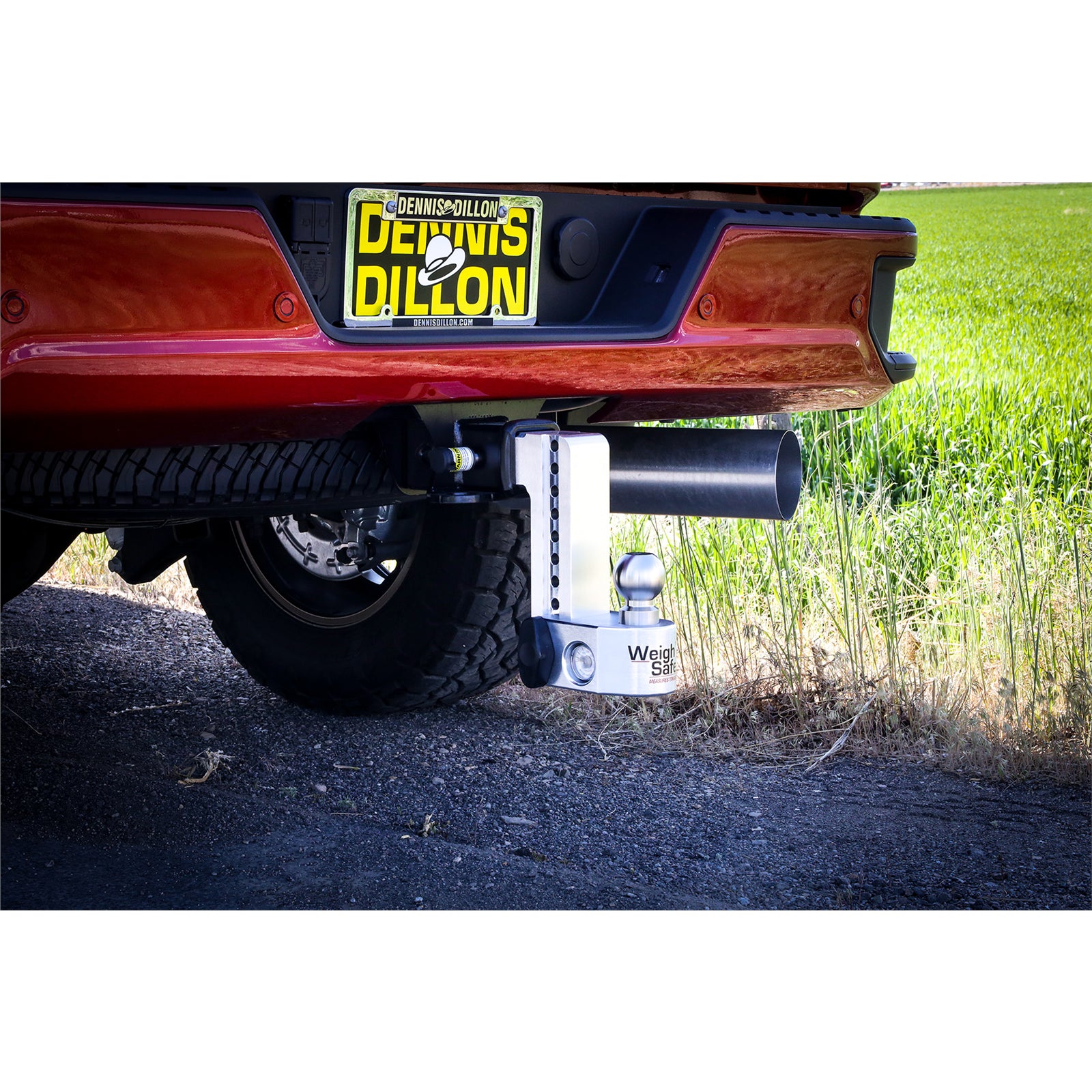 Weigh Safe Ball Mount Hitch - 2/2-5/16" Hitch - 8" Drop - 18500 lb Capacity - Steel