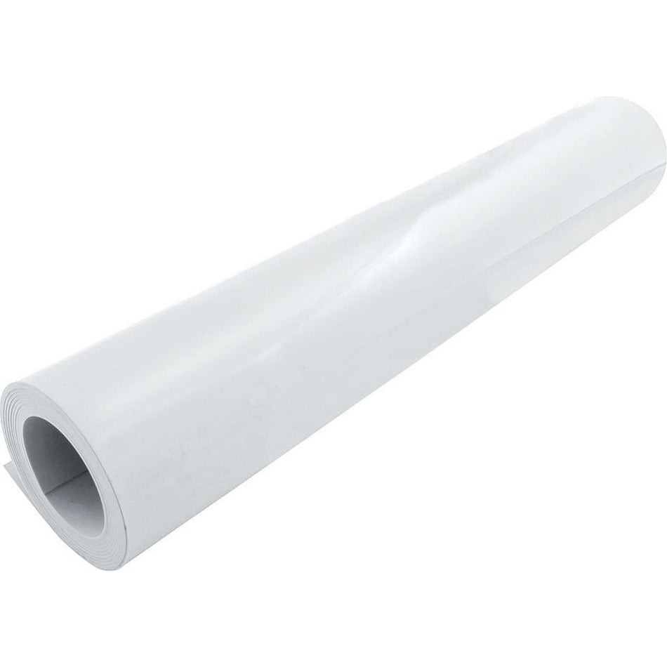 Allstar Performance Rolled Plastic - White - 25 Ft.