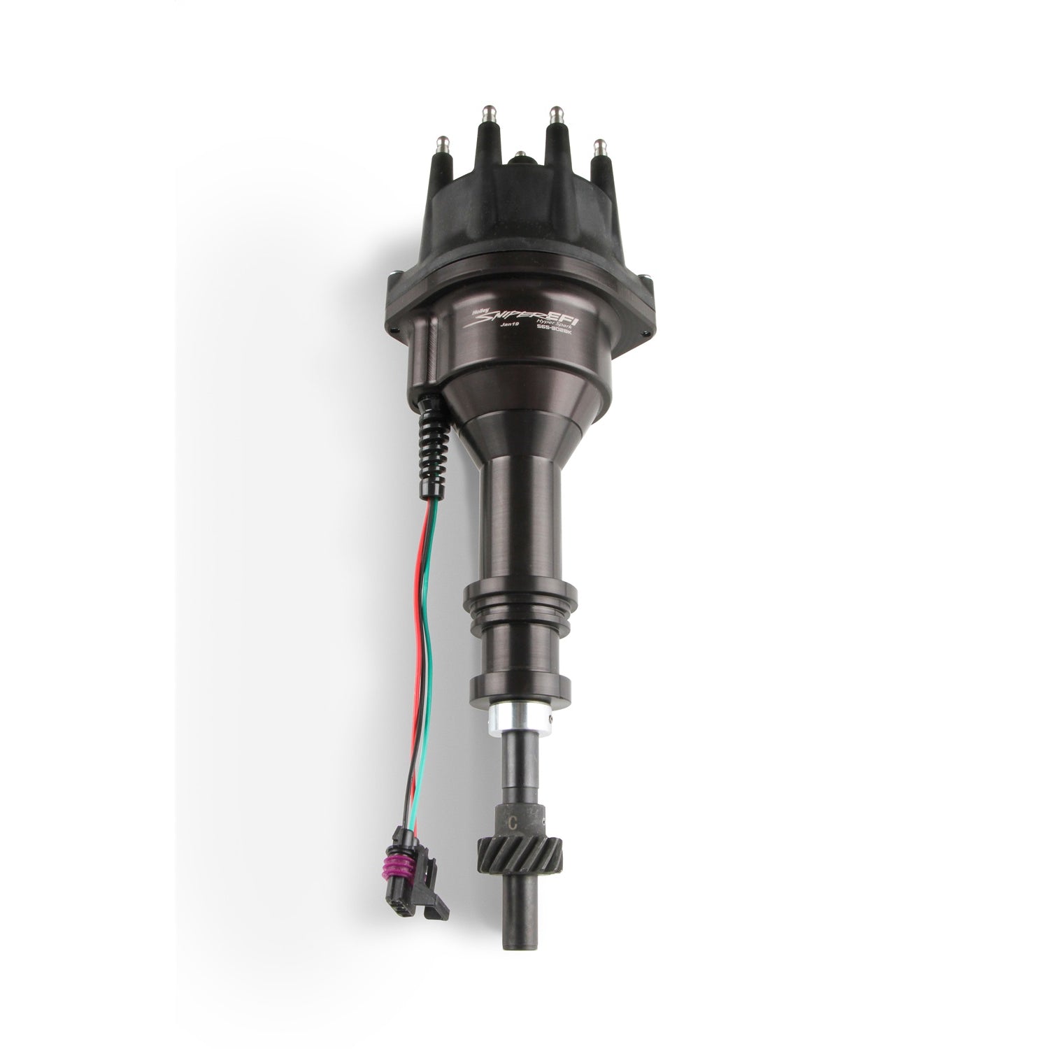 Holley Sniper EFI Holley Sniper EFI Distributor - Hall Effect - HEI Style Terminal - Black - Small Block Ford