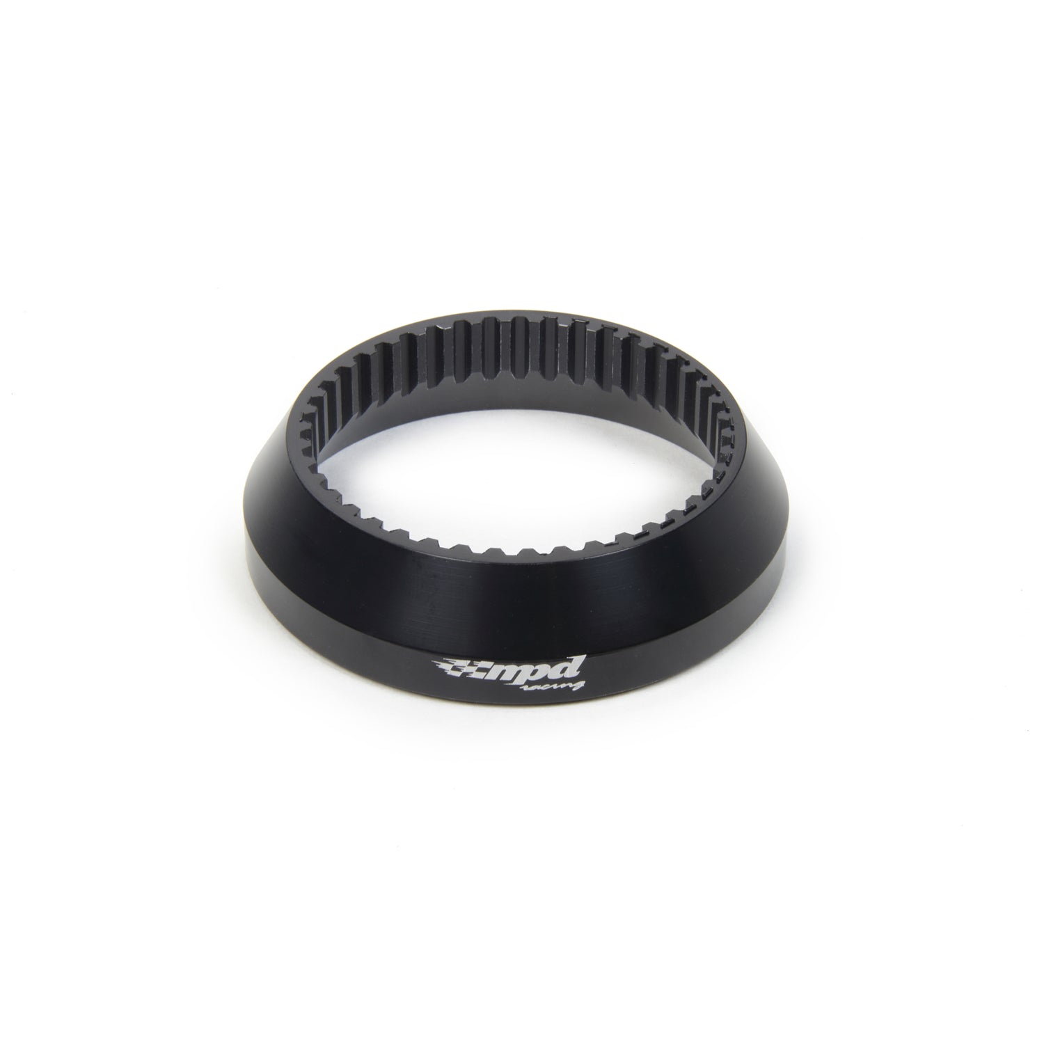 MPD Tapered Spacer - Cone Spacer - Aluminum - Black - 42 Spline - Sprint Car