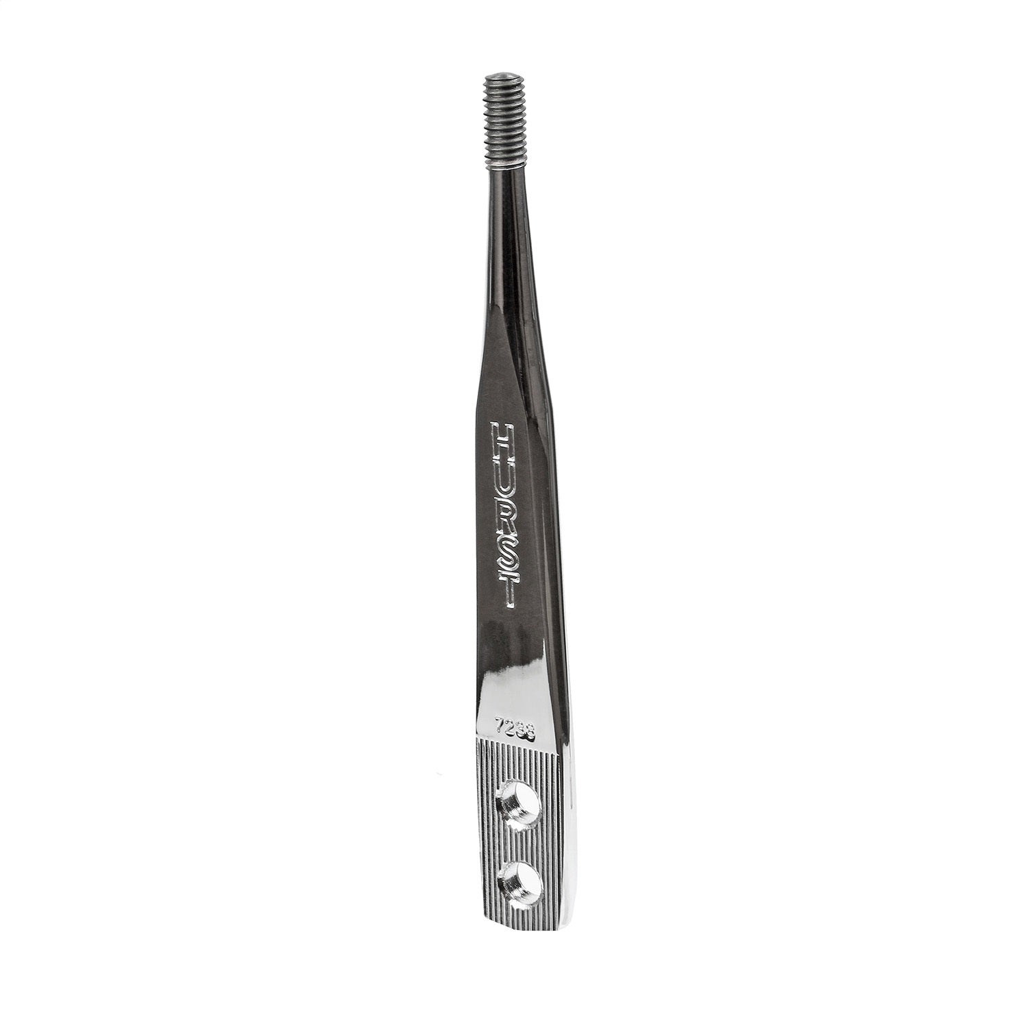 Hurst Competition Plus Straight Shifter Stick - 7.5 in - 3/8-16 in Thread - Chrome - Hurst Manual Shifters