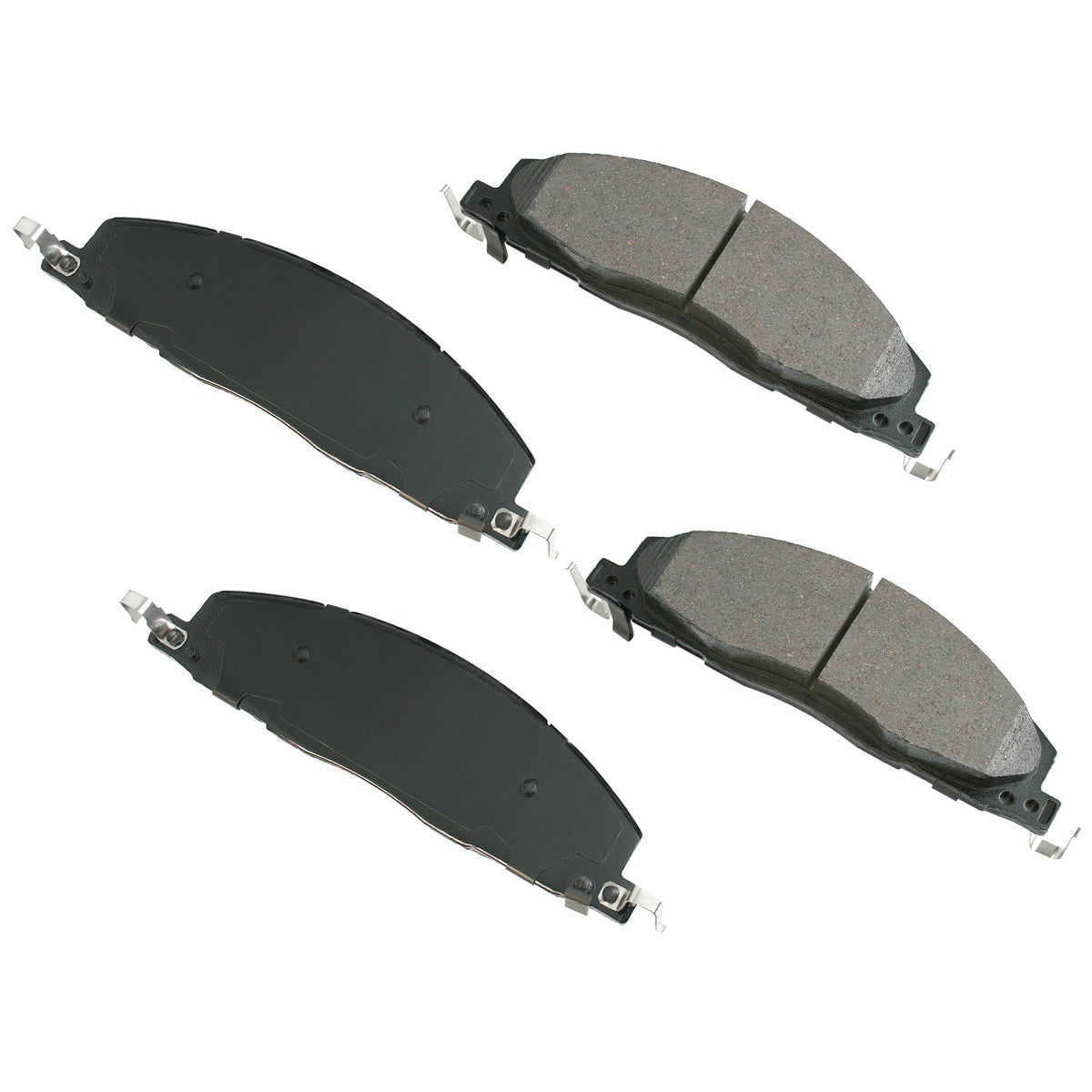 Akebono Brakes ProACT Rear Brake Pads - Dodge Ram Fullsize Truck 2009-10/Ram Fullsize Truck 2011-18 (Set of 4)