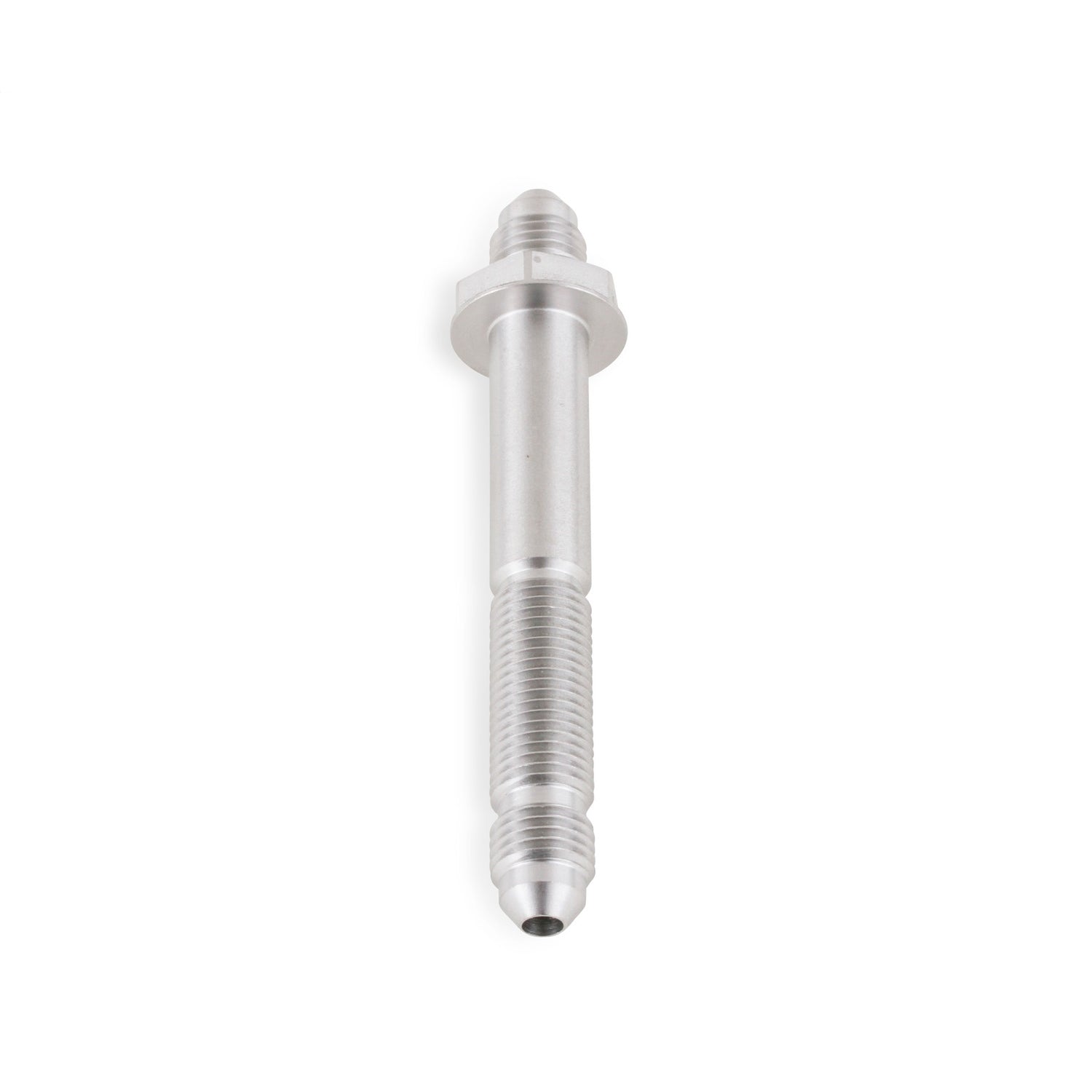 Earl's Bulkhead - Straight - 3 AN Male to 3 AN Male Bulkhead - Stainless - Natural