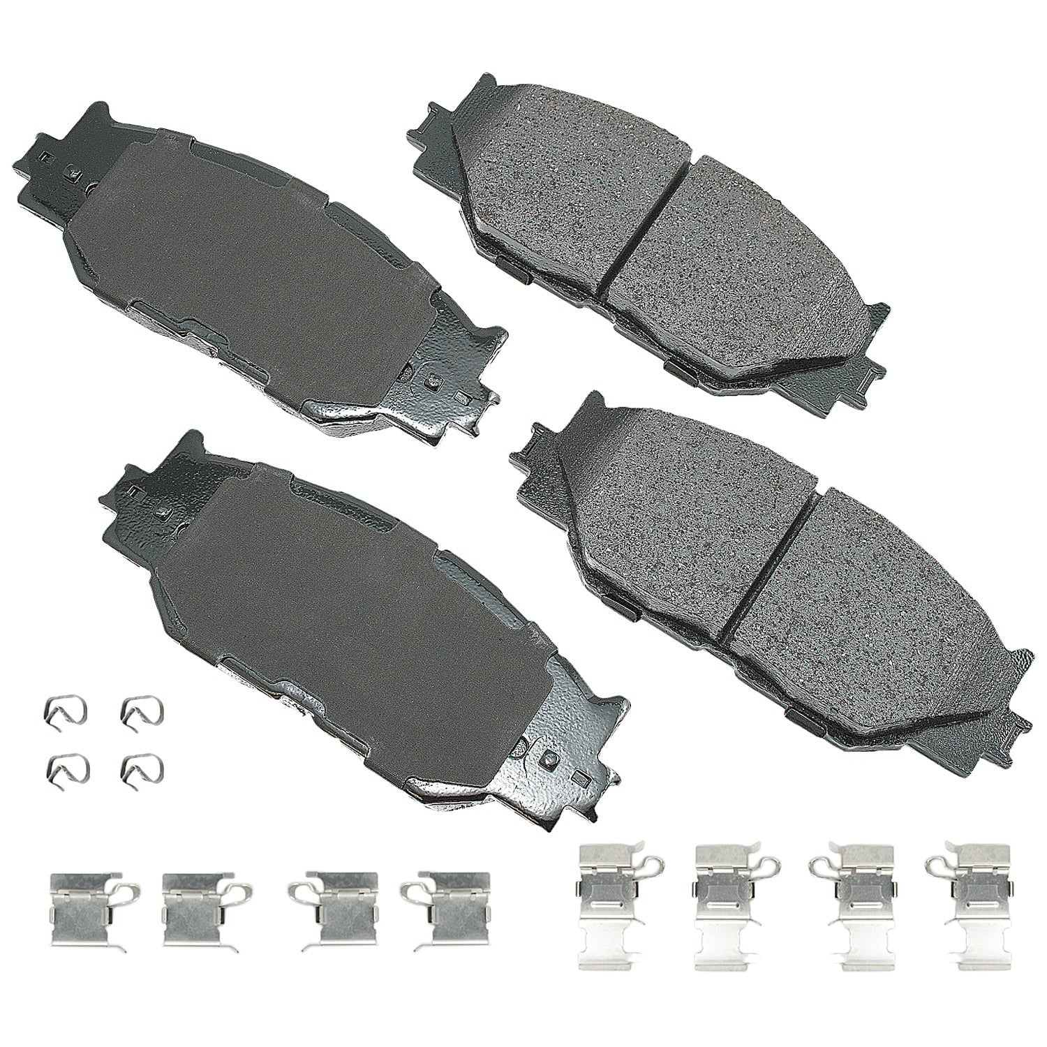 Akebono Brakes ProACT Front Brake Pads - Lexus IS250 2006-15 (Set of 4)