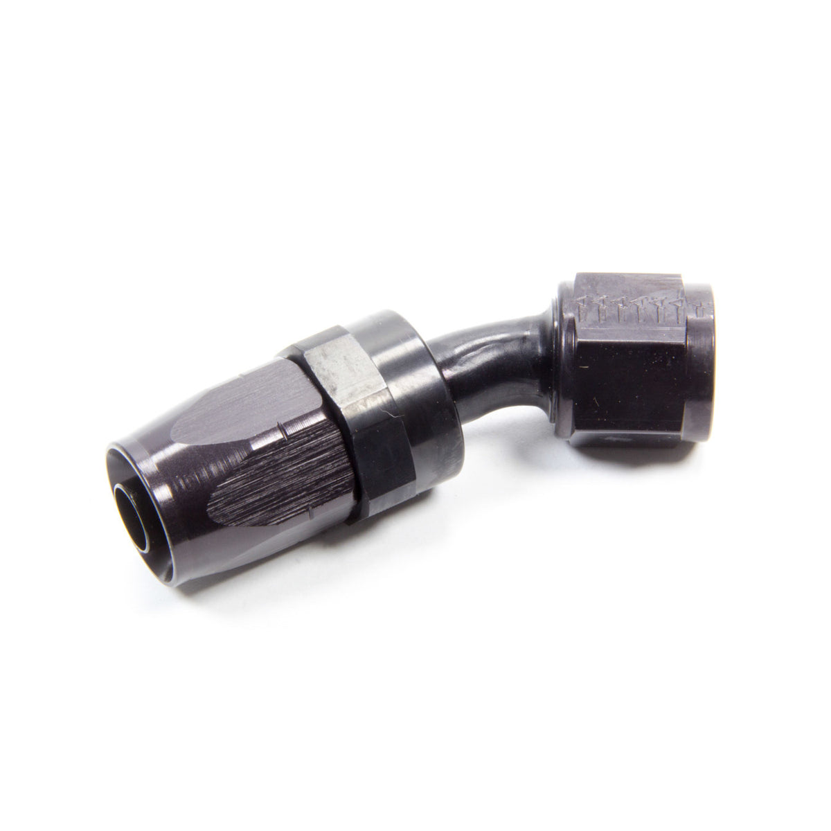 Aeroquip Black Reusable Aluminum -08 AN 30 Swivel Hose End