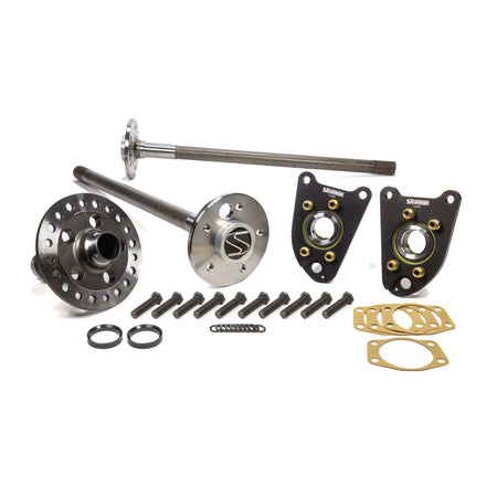 Strange Pro Steel C-Clip Eliminator Kit - 35 Spline - Disc Brakes - Ford 8.8" - Ford Mustang 1986-93