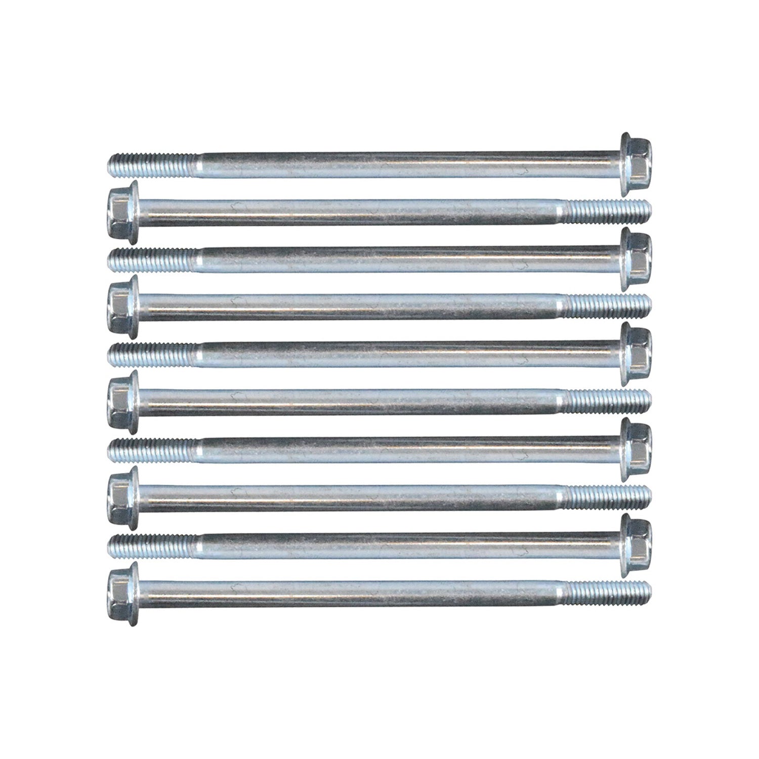 ICT Billet Intake Manifold Bolt Kit - 110 mm Length - Hex Head (Set of 10)