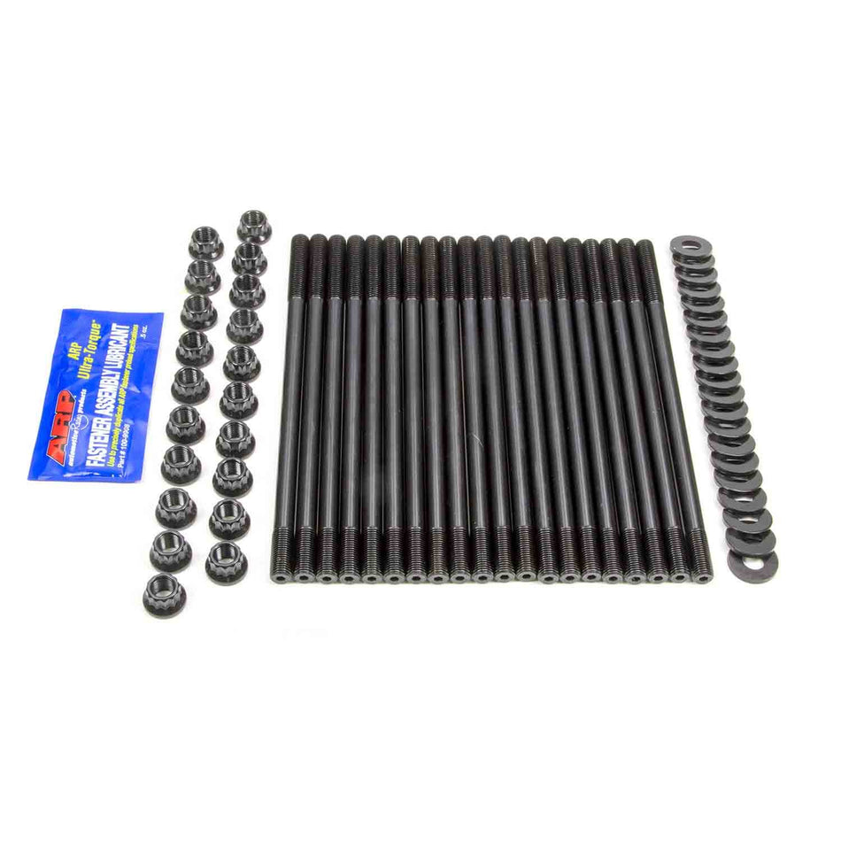 ARP Cylinder Head Stud Kit - 12 Point Nuts - ARP2000 - Black Oxide - Ford Modular