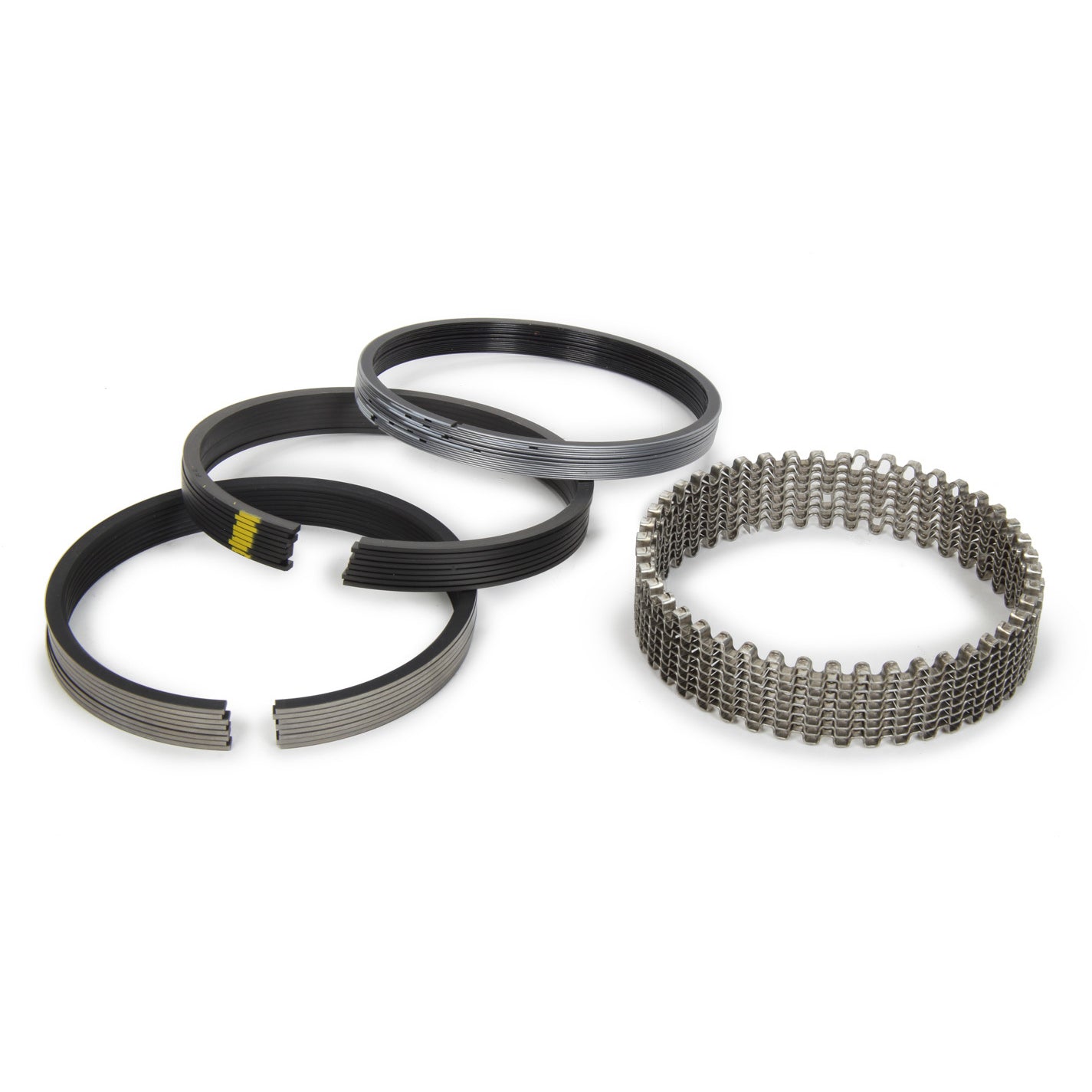 Clevite Piston Rings - 4.000" Bore - File Fit - 1/16 x 1/16 x 3/16" Thick - Low Tension