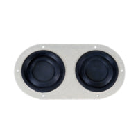 Seals-It Firewall Grommet 2-Hole 5.750" x 3" Blank