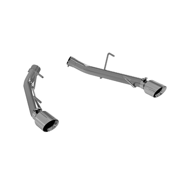 MBRP Pro-Series Axle-Back Exhaust System - 2-1/2 in Diameter - Stainless Tip - Ford Modular - Ford Mustang 2005-10