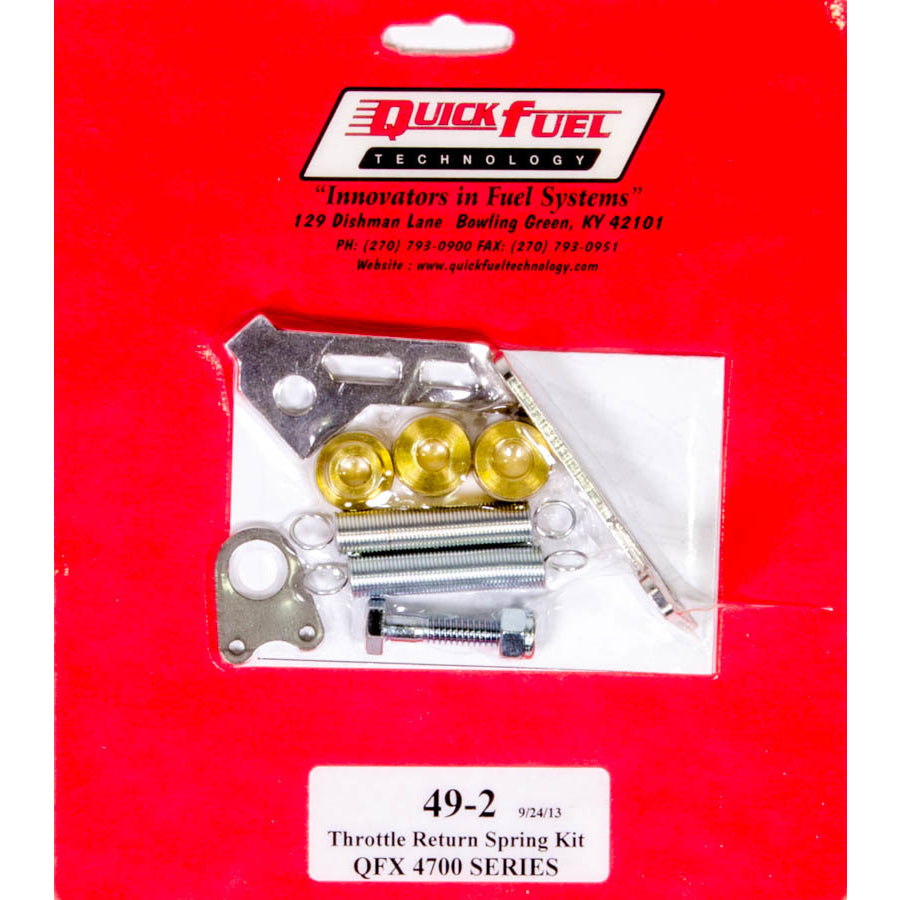 Quick Fuel Technology Throttle Return Spring Kit - QFX Carbs