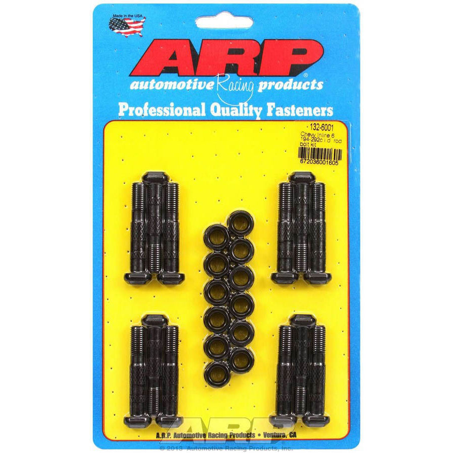 ARP High Performance Series Connecting Rod Bolt Kit - Chromoly - Chevy Inline-6 - Set of 12