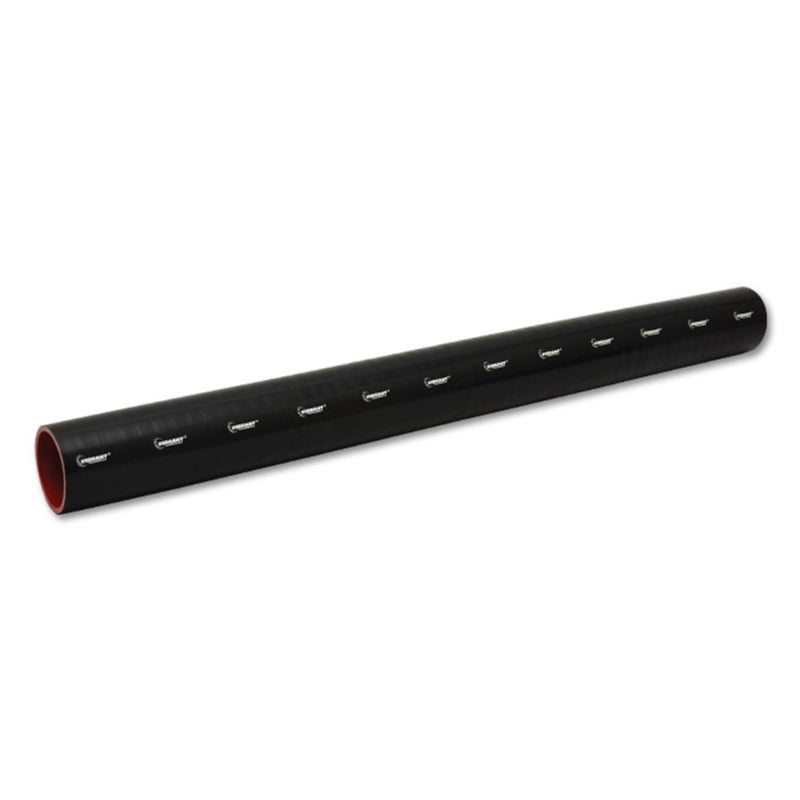Vibrant Performance Straight Tubing Coupler 4" ID 36" Long Silicone - Black
