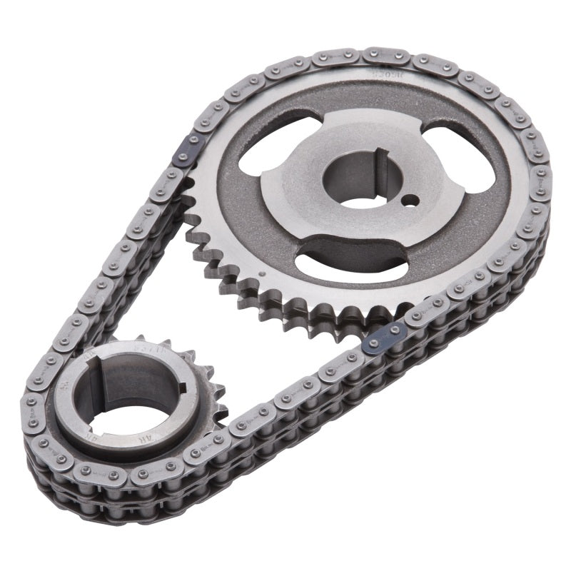 Edelbrock Performer-Link Double Roller Timing Chain Set - Keyway Adjustable - Pontiac V8