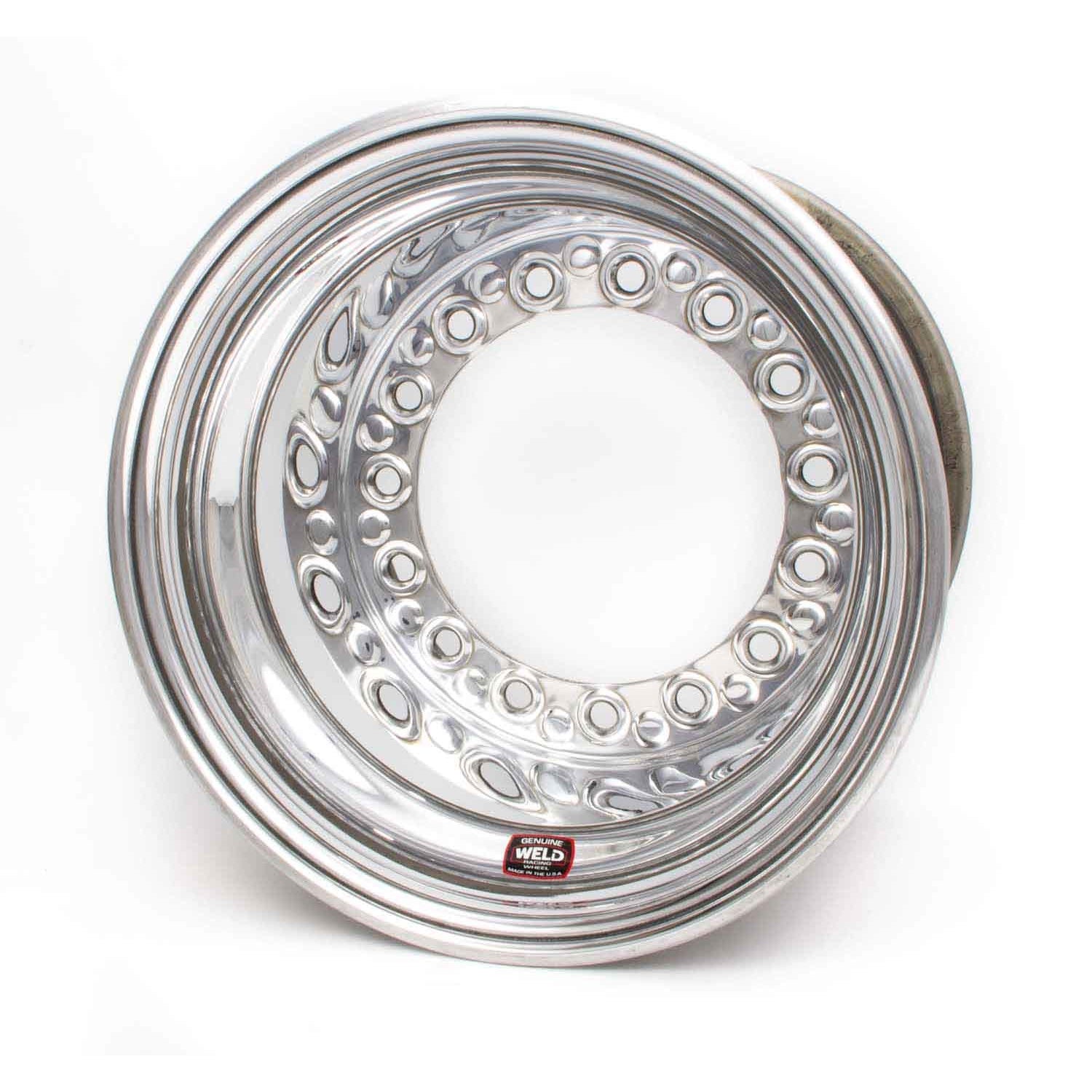 Weld Wide 5 XL Aluminum Wheel - 15" x 14" - 4" Back Spacing
