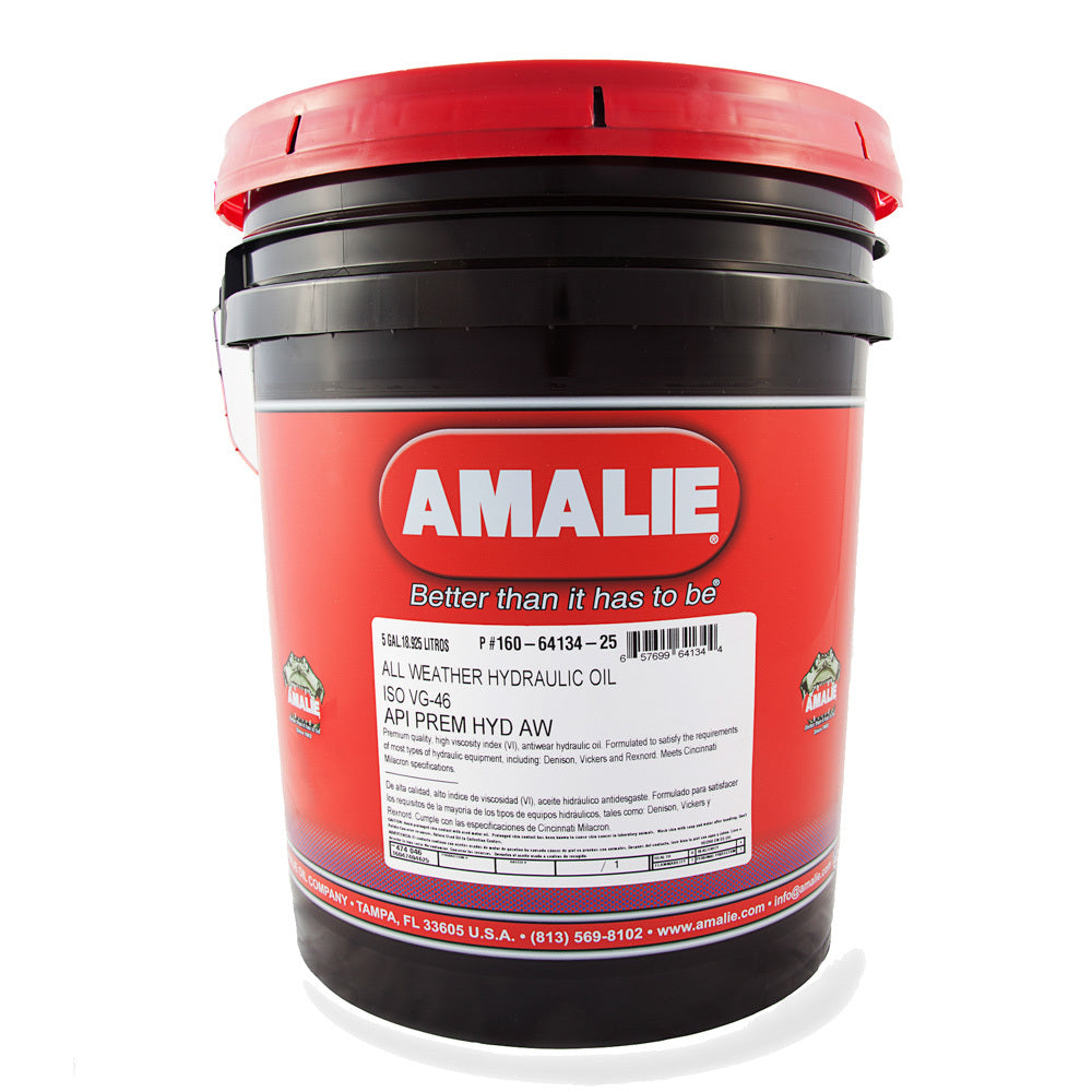 Amalie All Weather Hydraulic Oil - 5 Gal. Bucket