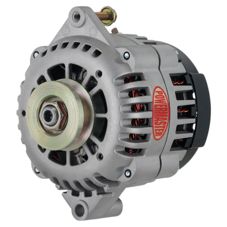 Powermaster Alternator - 165 amp - 12V - 6 Rib Serpentine Pulley - GM