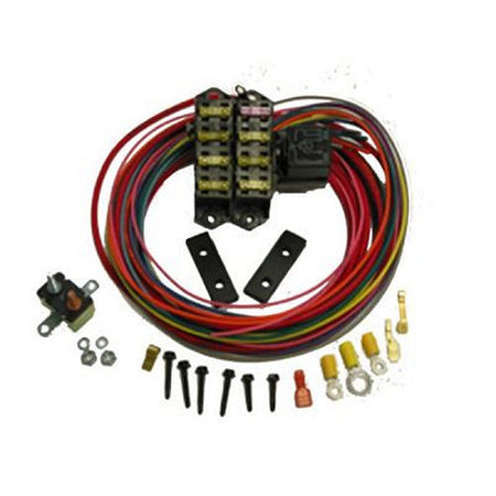 Painless Performance Products Auxiliary Fuse Block 7 Circuit Harness/Relay Universal - Each