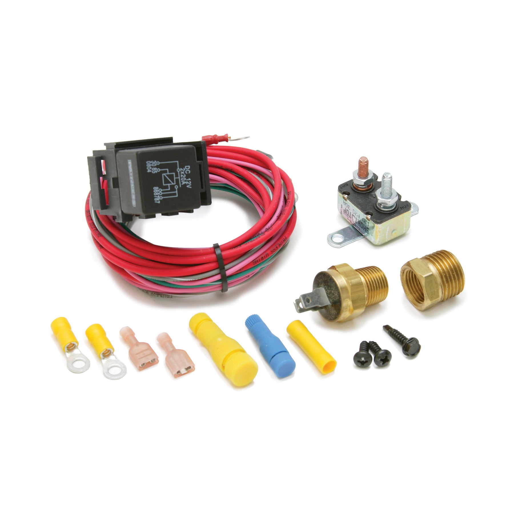 Painless Performance Air Conditioner Activated Cooling Fan Relay On 200/Off 180