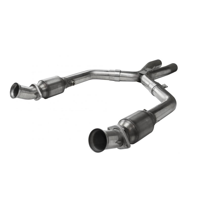 Kooks Headers 2-1/2" Diameter Exhaust X-Pipe Converters Stainless Natural - Ford Modular