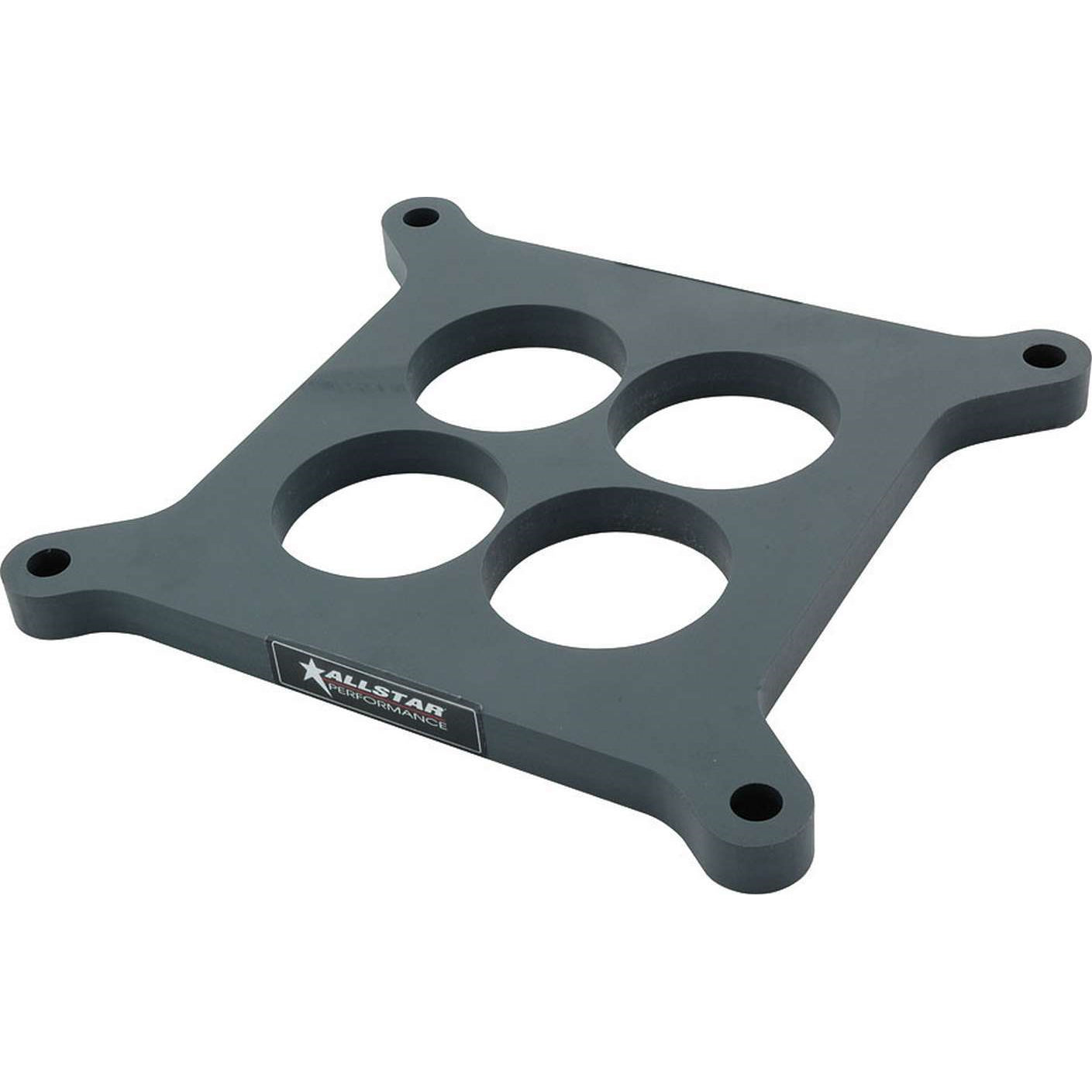 Allstar Performance 1/2" Phenolic Carb Spacer - 4 Hole