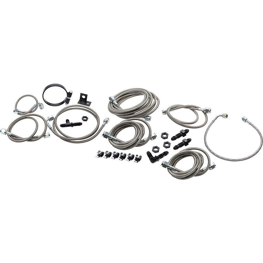 Allstar Performance Brake Line Kit For Dirt Modifieds w/ OEM Calipers