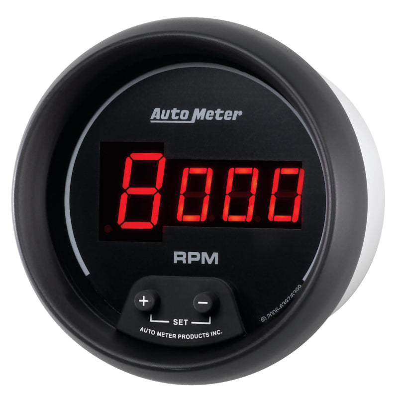 Auto Meter Sport-Comp Digital In-Dash Tachometer - 3-3/8"