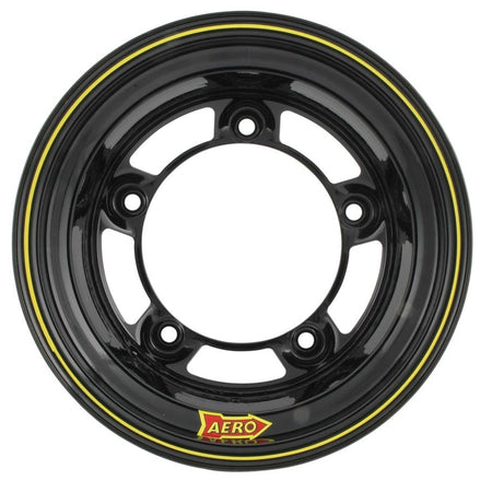 Aero 58 Series Rolled Wheel - Black - 15" x 10" - Wide 5 - 3" Back Spacing - 18 lbs.