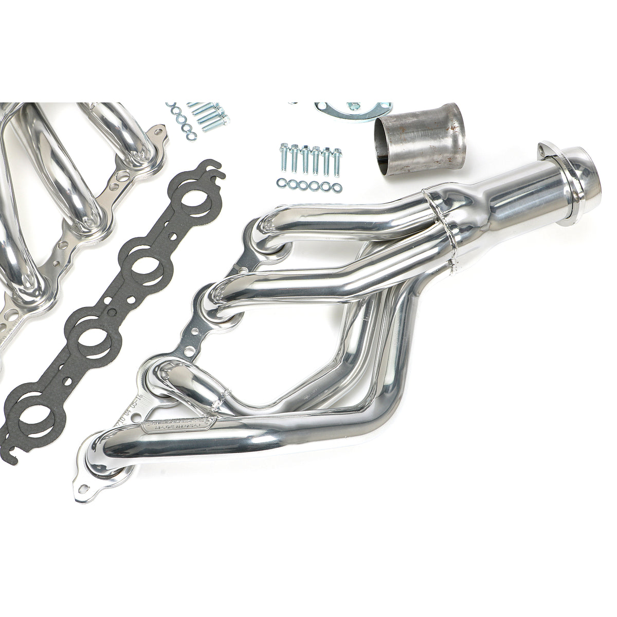 Hedman Hedders Headers - 1.75 in Primary - 3 in Collector - Silver Ceramic - GM LS-Series - GM F-Body 1967-69 - Pair