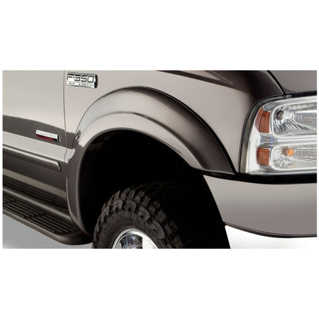 Bushwacker OE Style Front / Rear Fender Flare - 1.5 in Wide - Black - Ford Fullsize Truck 1999-2007