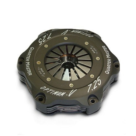 Quarter Master Optimum-V Clutch Kit Triple Disc 7-1/4" Diameter 1-5/32" x 26 Spline - Rigid Hub
