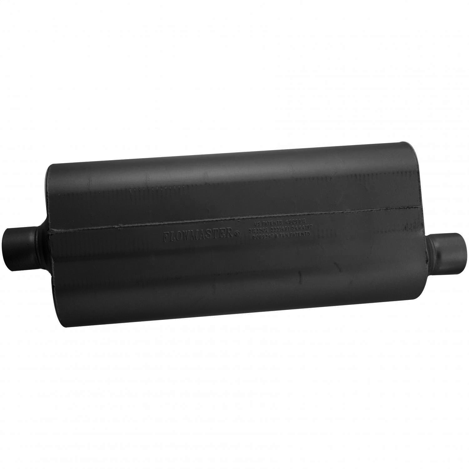 Flowmaster 70 Series Big Block II Muffler - 2.5" Center Inlet/Offset - Outlet