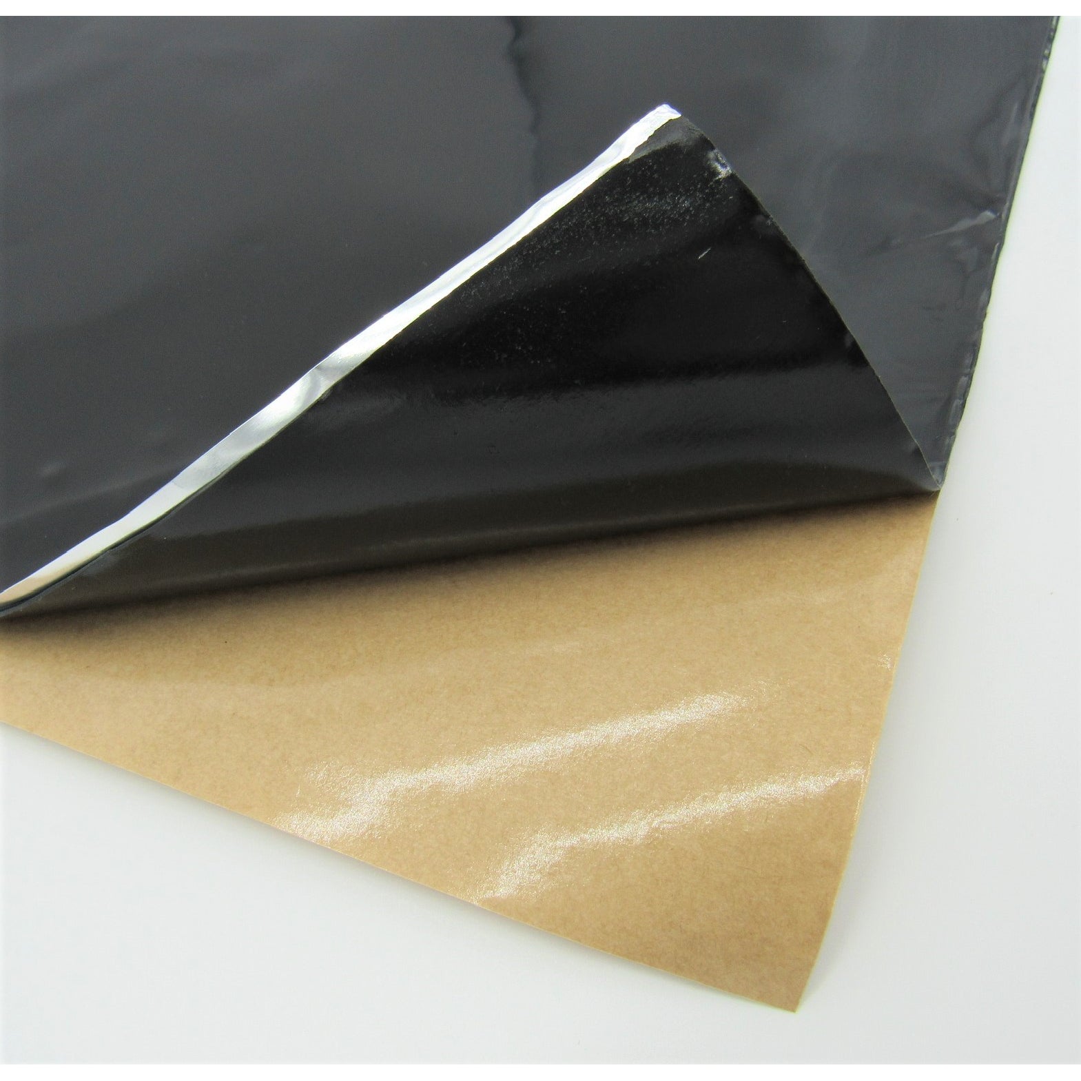 Hushmat Ultra Floor/Dash Kit Heat and Sound Barrier 12 x 23" Sheet 1/8" Thick Rubber - Black