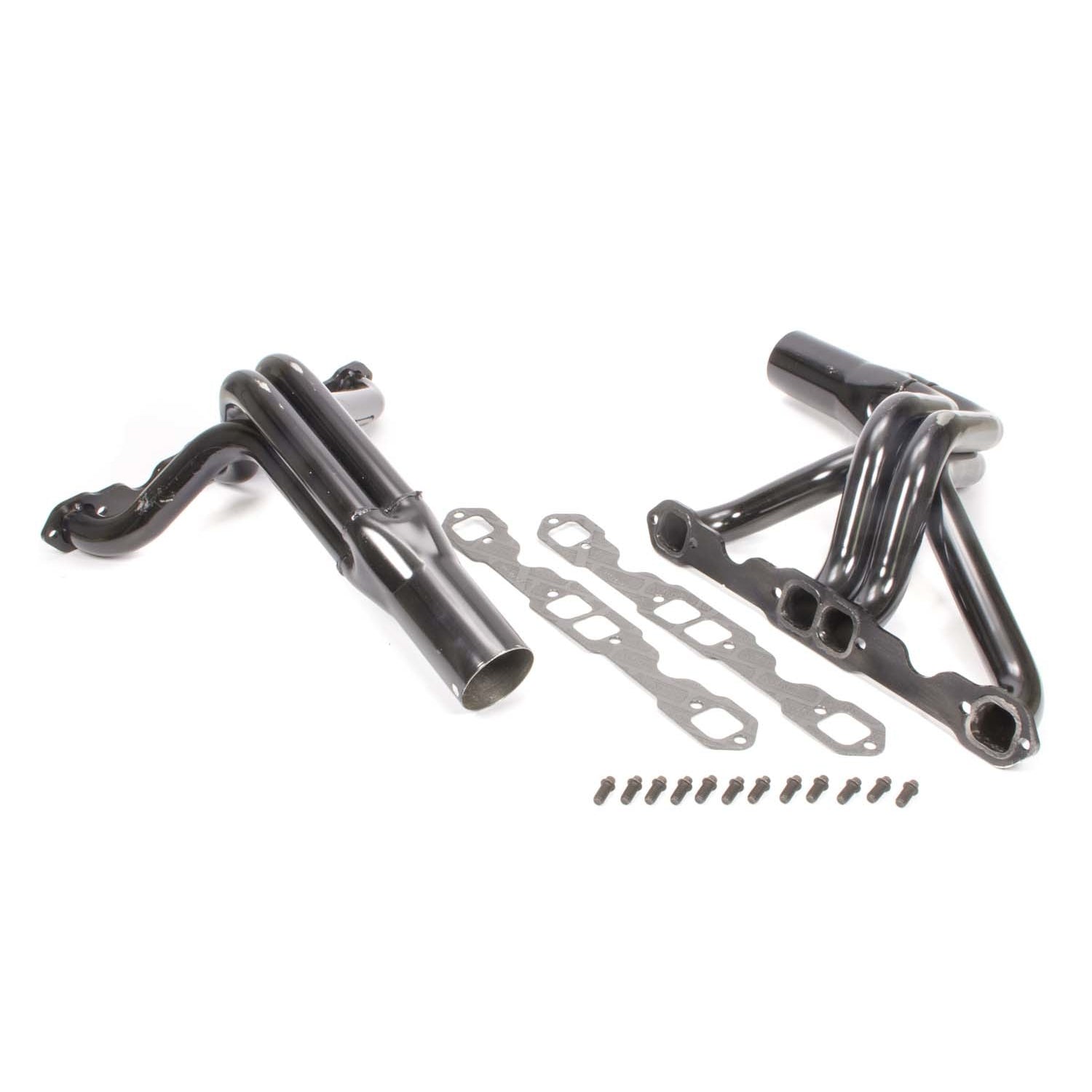 Schoenfeld Angle Back Design IMCA Modified Headers - 1-3/4" Tube Diameter
