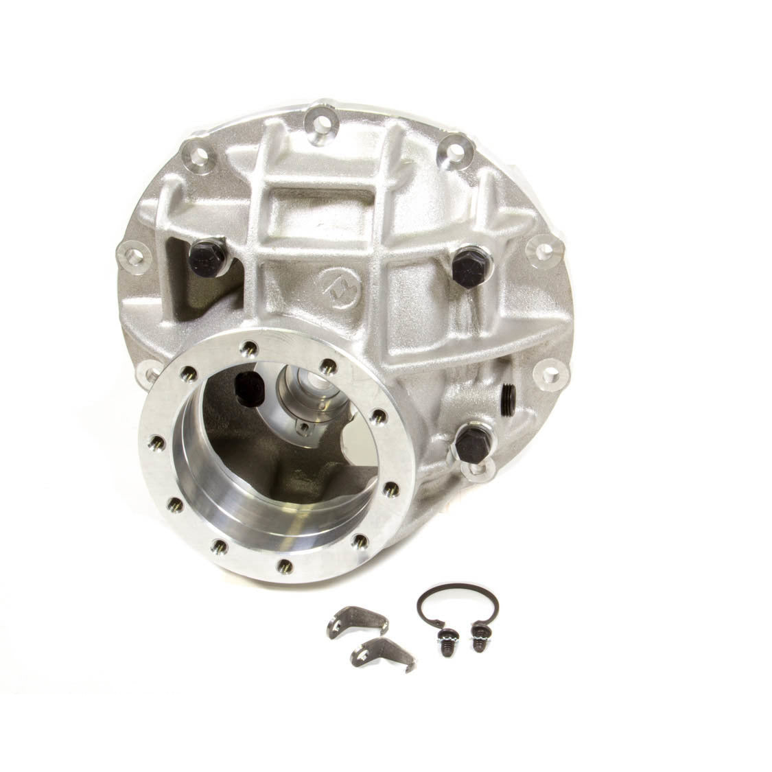 Moser Engineering Pro Case Differential Case 3.250" Bore Adjusters/Aluminum Through Bolt Caps Aluminum - Natural