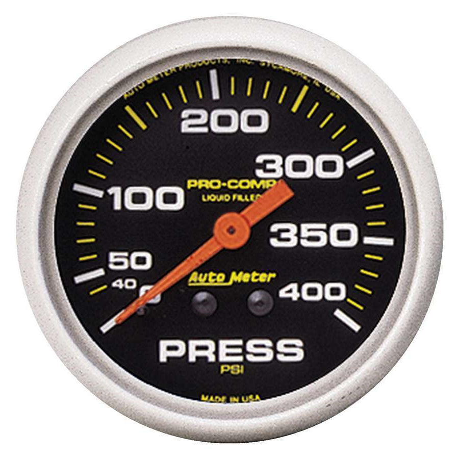 Auto Meter 2-5/8" Pro-Comp Pressure Gauge - 0-400 PSI