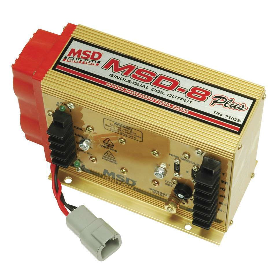 MSD MSD 8-Plus Ignition Control - 4/6/8 Cylinders