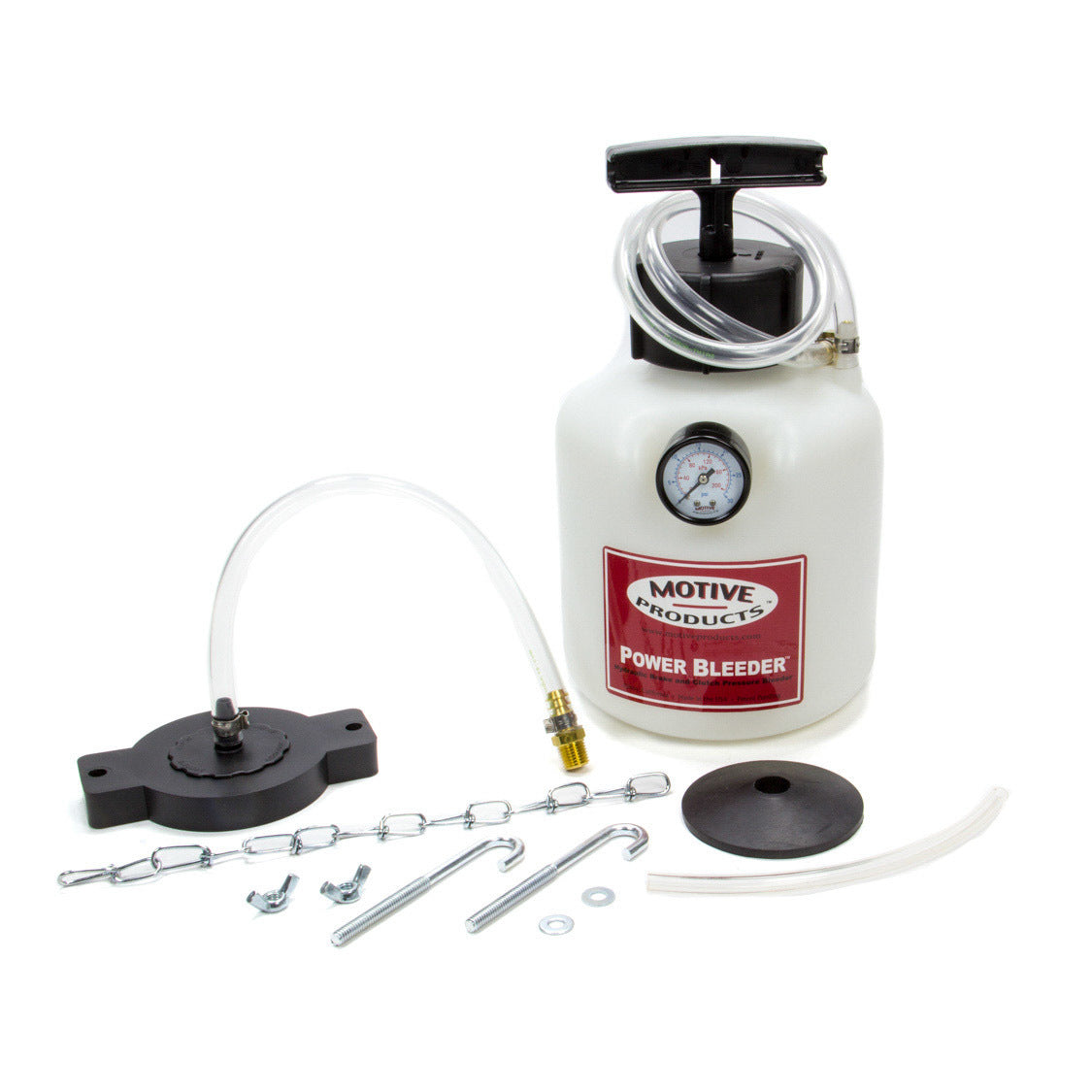 Motive Products Brake Power Bleeder System - Small Round Reservoir