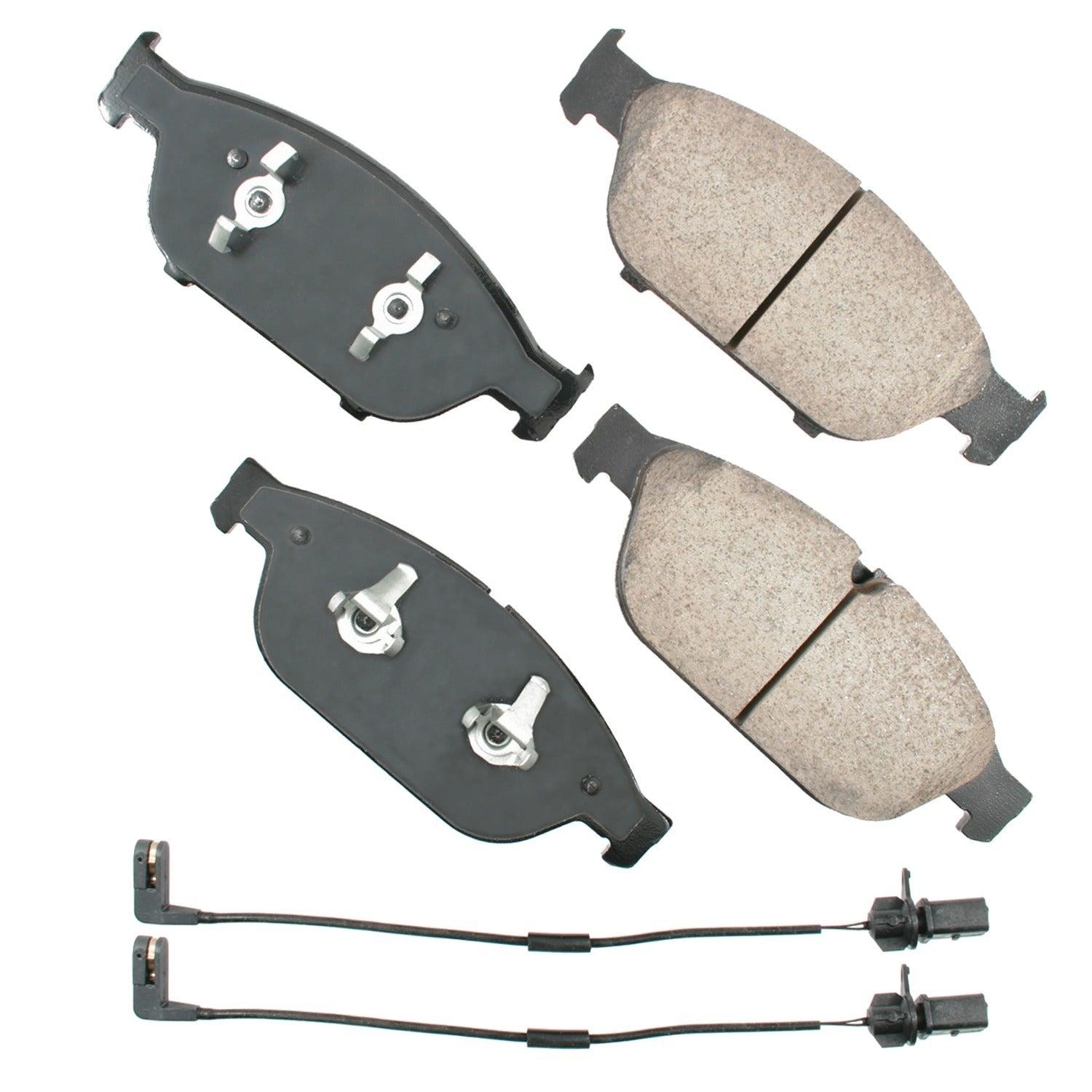 Akebono Brakes Euro Front Brake Pads - Audi 2011-2018 (Set of 4)