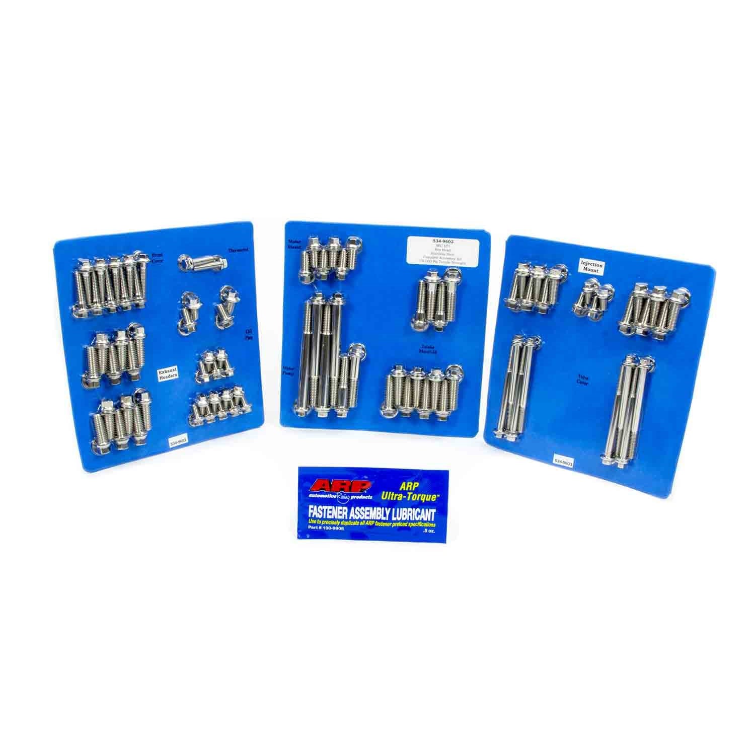 ARP Engine and Accessory Fastener Kit - Hex Head - Polished - GM LT-Series 1992-97