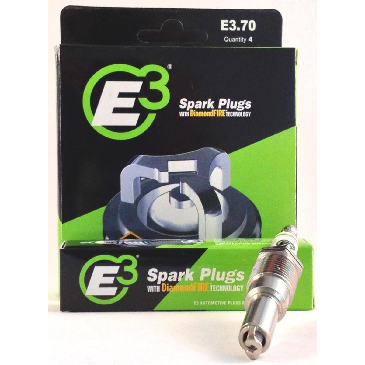 E3 Diamond Fire Spark Plug 16 mm Thread 0.860" Reach Tapered Seat - Resistor