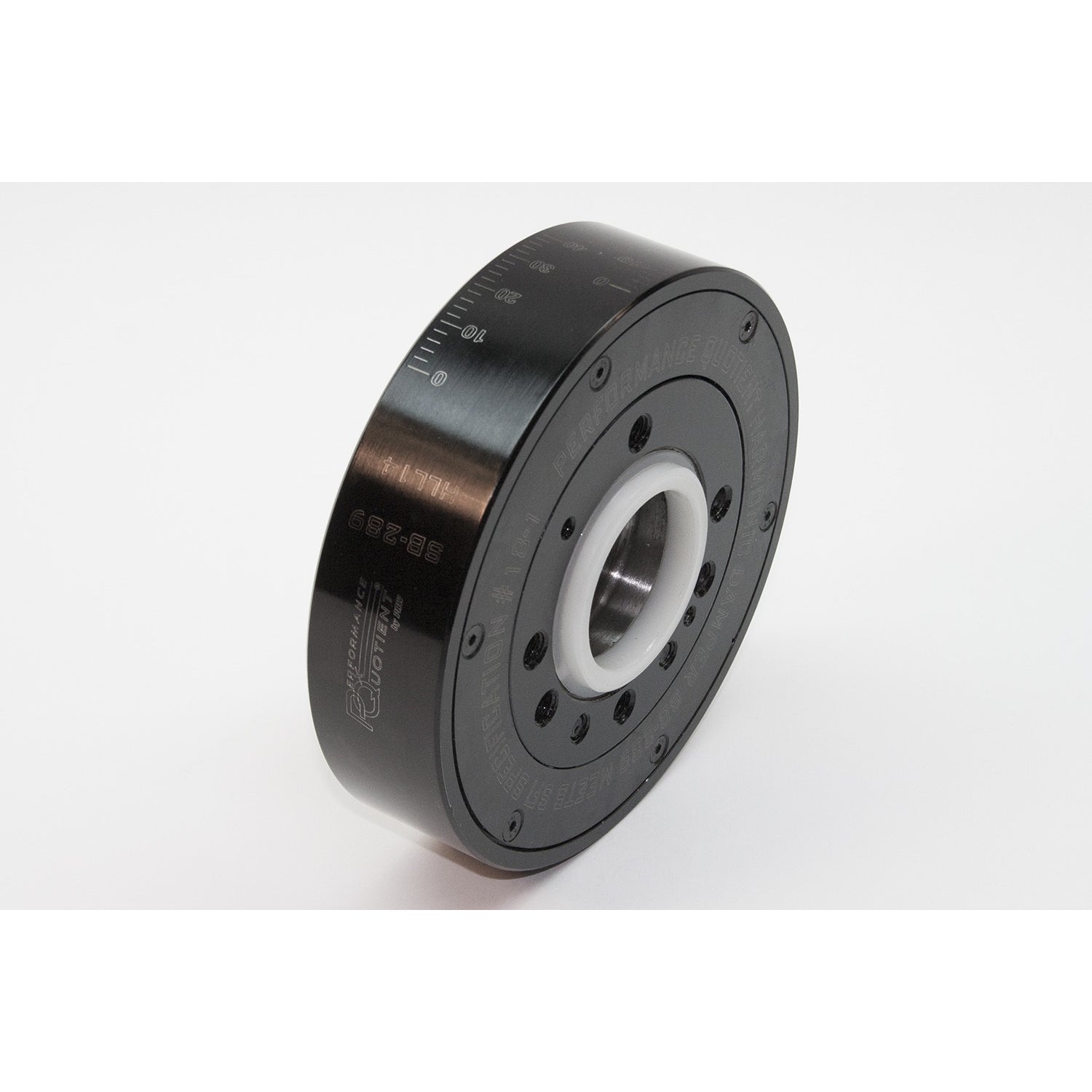 PRW Harmonic Balancer - 6.400 in OD - Black - External Balance - Small Block Ford