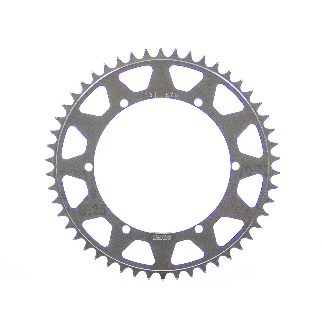 M&W Aluminum Products 50-Tooth Axle Sprocket 6.43" Bolt Pattern