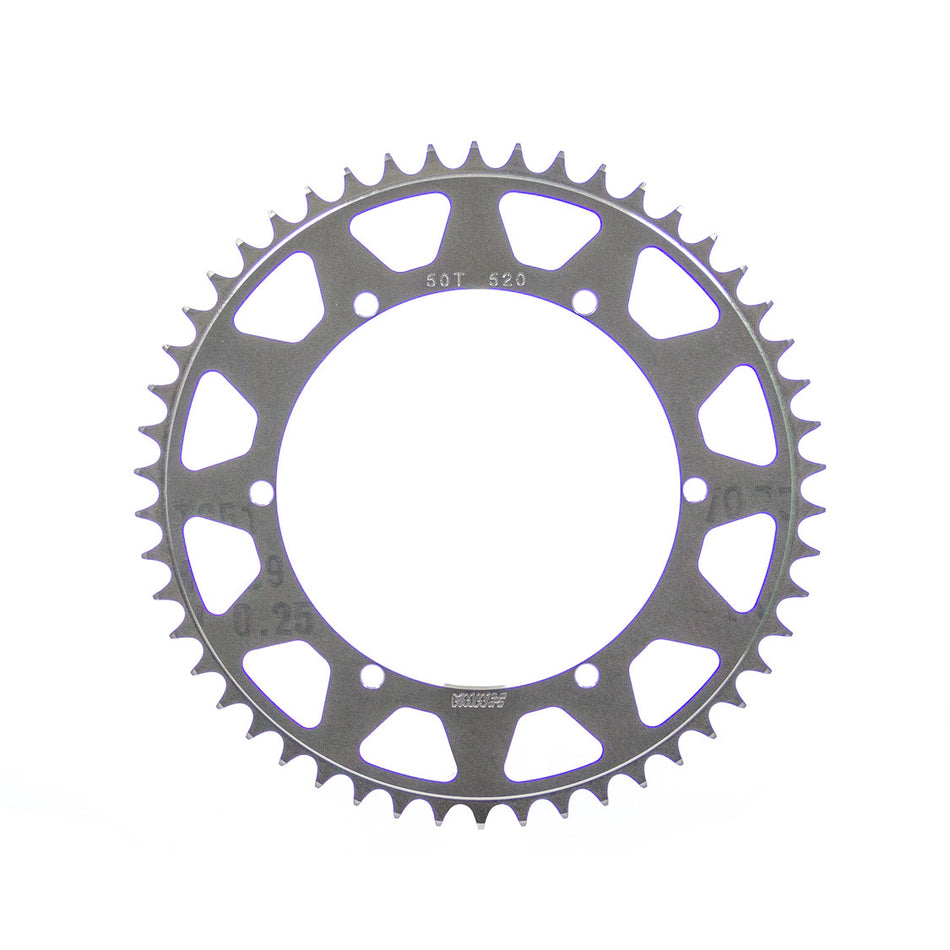 M&W Aluminum Products 50-Tooth Axle Sprocket 6.43" Bolt Pattern