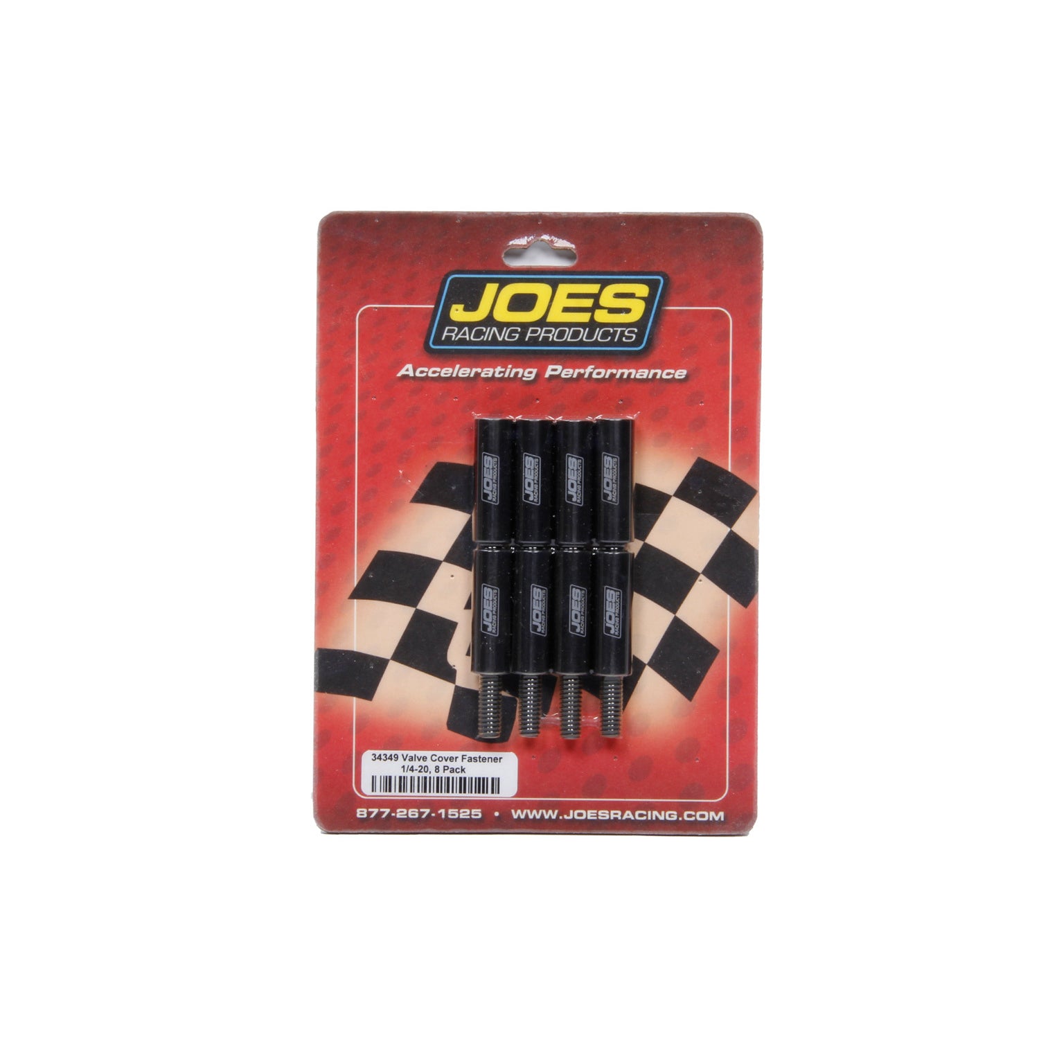 Joes Aluminum Valve Cover Nut Kit w/ Studs 1/4-20 8pk