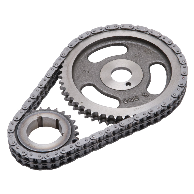 Edelbrock Performer-Link Double Roller Timing Chain Set - Keyway Adjustable - Mopar B / RB-Series